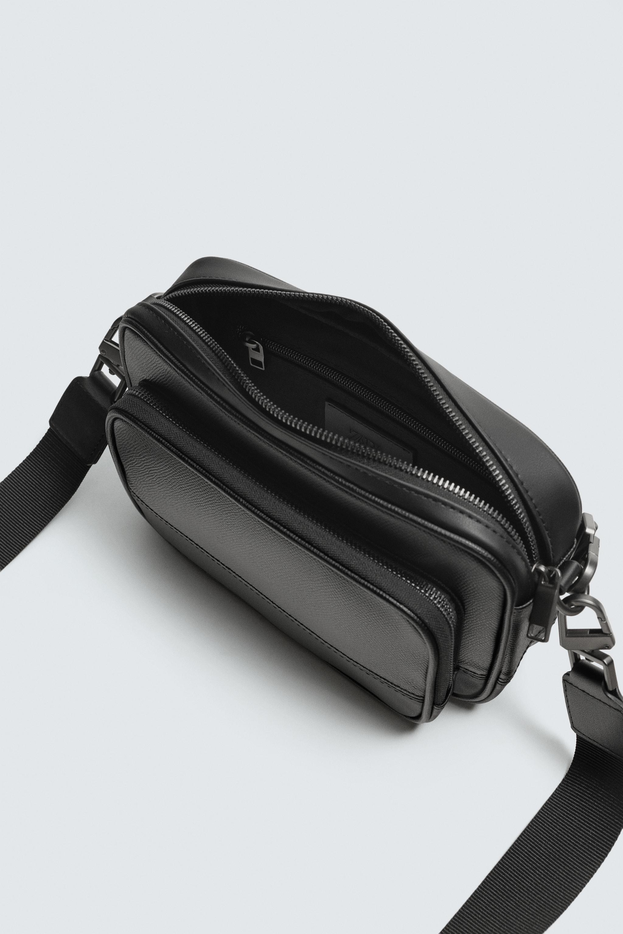 TEXTURED CROSSBODY BAG
